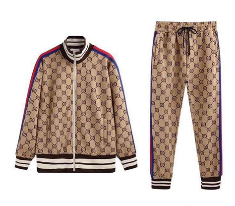 survetement gucci|gucci jogging suit.